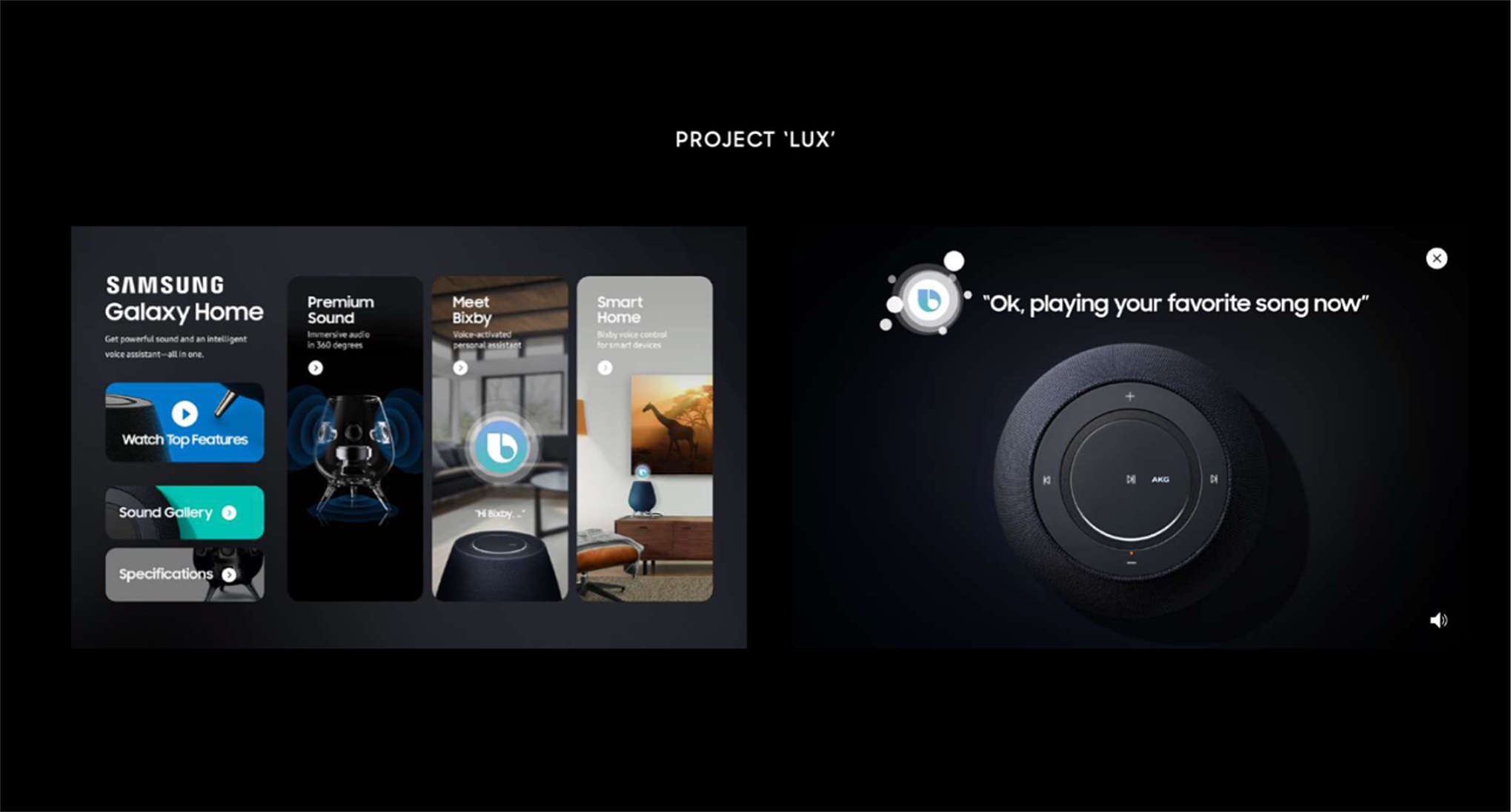 Project &lsquo;Lux&rsquo; — Samsung Galaxy Home