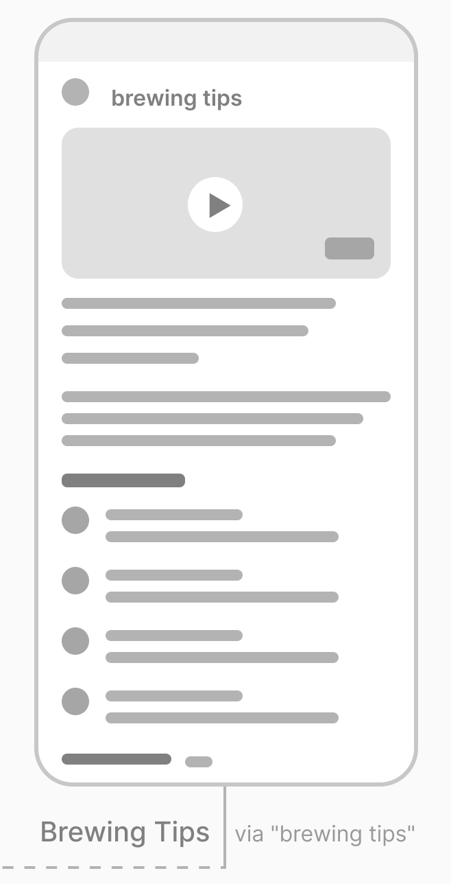 Kaffe — Brewing Tips Low Fidelity